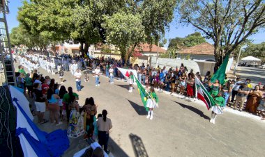 Prefeitura de Capitão Enéas, por meio da Secretaria de Educação, realizou com grande orgulho o Desfile Cívico de 7 de Setembro