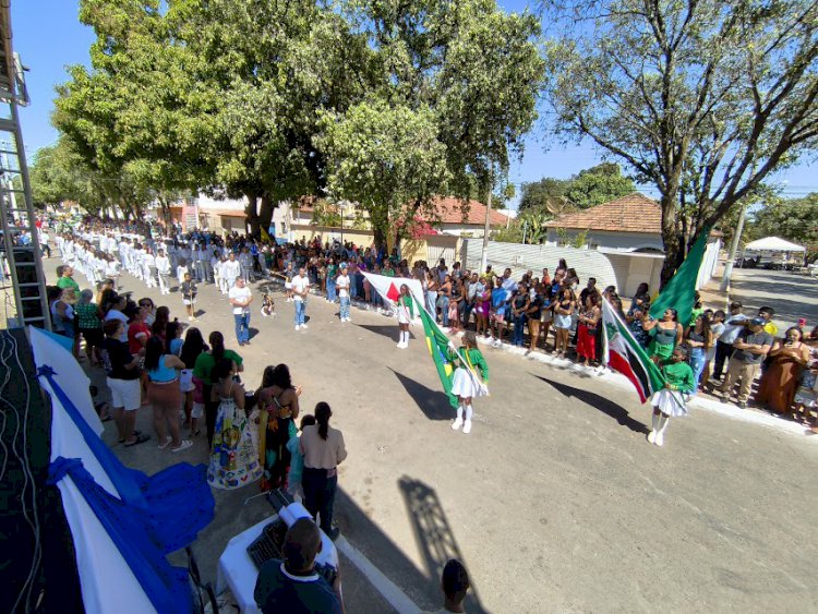Prefeitura de Capitão Enéas, por meio da Secretaria de Educação, realizou com grande orgulho o Desfile Cívico de 7 de Setembro